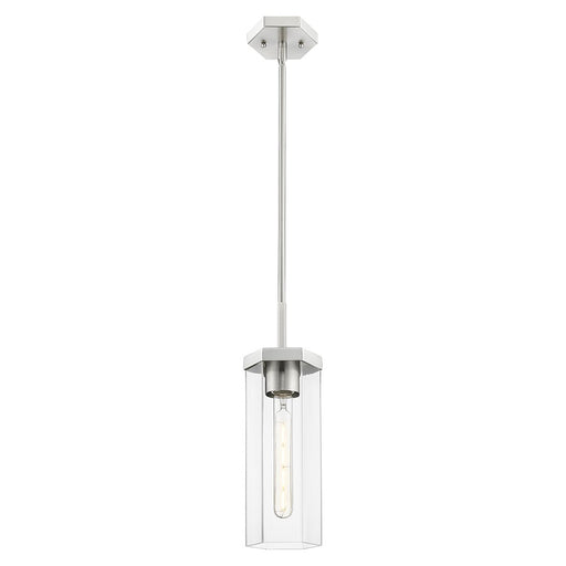 Innovations Blakeley 5" Stem Pendant, Satin Nickel/Clear - 463-1S-SN-G463-12CL