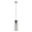 Innovations Blakeley 5" Stem Pendant, Satin Nickel/Smoke - 463-1S-SN-G463-12SM