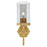 Innovations Blakeley 5" Wall Sconce, Brushed Brass/Smoke