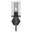 Innovations Blakeley 1Lt 5" Wall Sconce, Black/Smoke