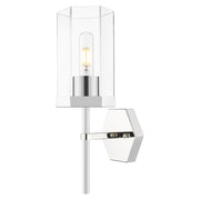 Innovations Blakeley 5" Wall Sconce, Polished Nickel/Clear - 463-1W-PN-G463-8CL