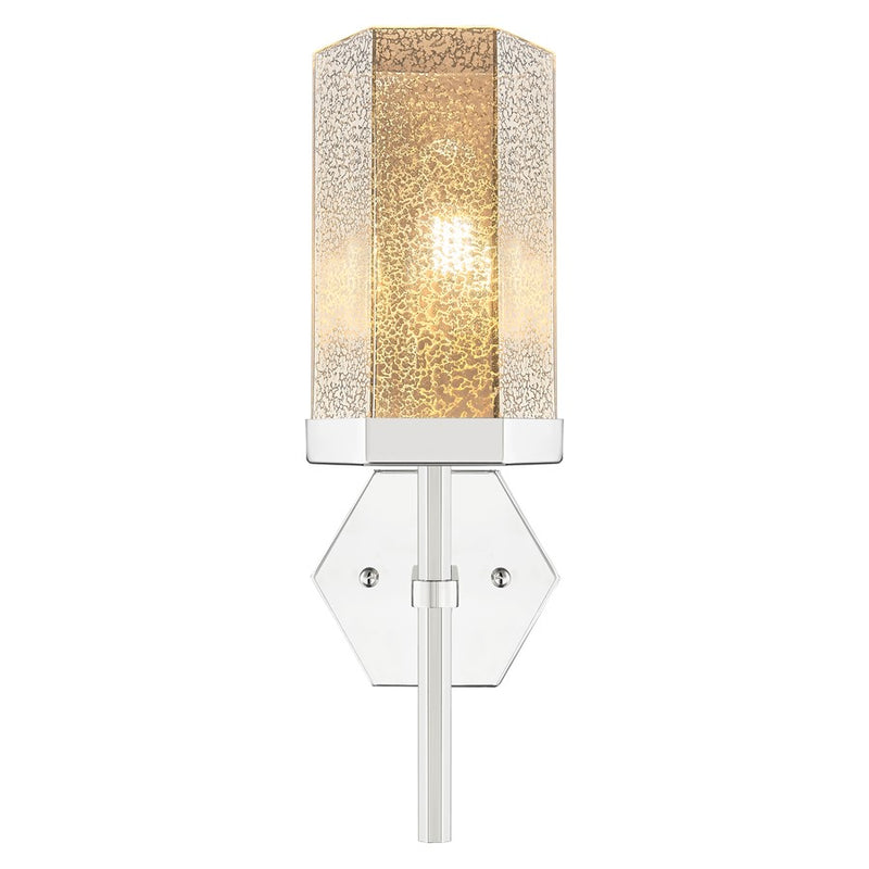 Innovations Blakeley 5" Wall Sconce, PN/Merc - 463-1W-PN-G463-8ME