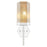 Innovations Blakeley 5" Wall Sconce, PN/Merc - 463-1W-PN-G463-8ME