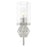 Innovations Blakeley 1Lt 5" Wall Sconce, Satin Nickel/Clear