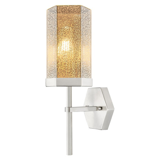 Innovations Blakeley 5" Wall Sconce, Satin Nickel/Mercury - 463-1W-SN-G463-8ME