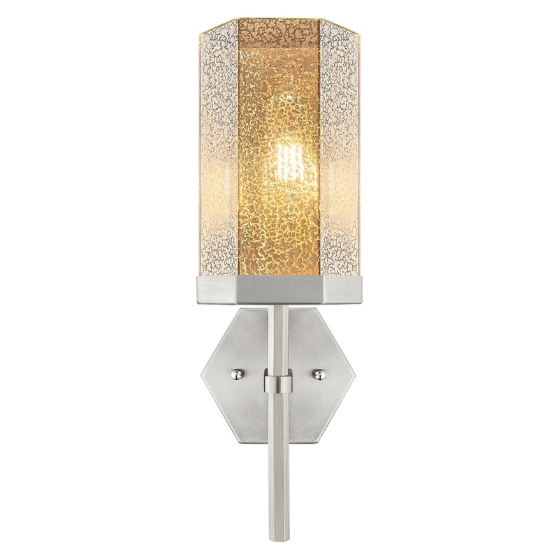 Innovations Blakeley 5" Wall Sconce, Satin Nickel/Mercury