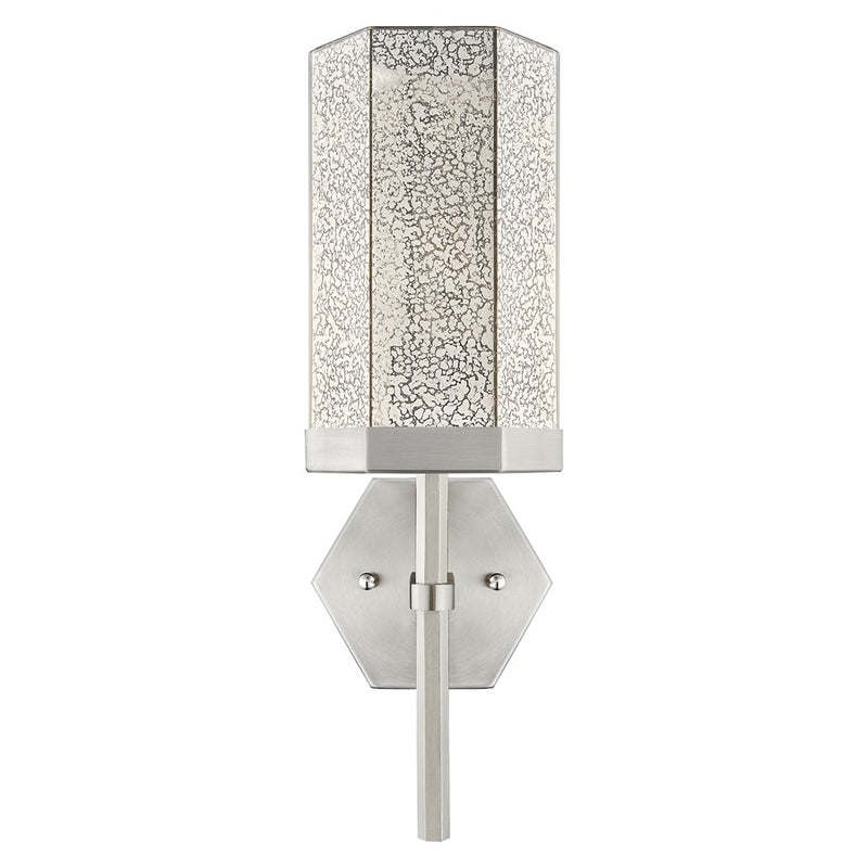 Innovations Blakeley 5" Wall Sconce, Satin Nickel/Mercury