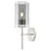 Innovations Blakeley 1Lt 5" Wall Sconce, Satin Nickel/Smoke - 463-1W-SN-G463-8SM