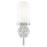 Innovations Blakeley 1Lt 5" Wall Sconce, Satin Nickel/White