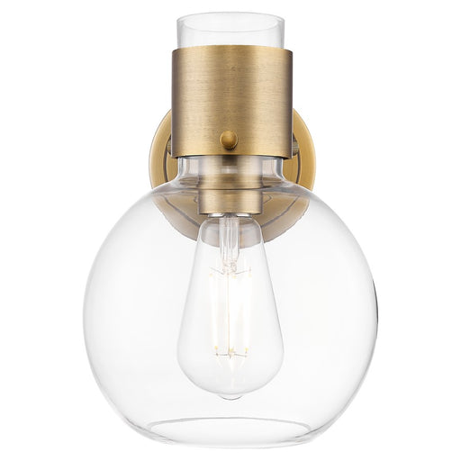 Innovations Lawton Sphere 8" Wall Sconce, BB/Clear