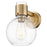 Innovations Lawton Sphere 8" Wall Sconce, BB/Seedy