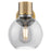 Innovations Lawton Sphere 8" Wall Sconce, BB/Smoke
