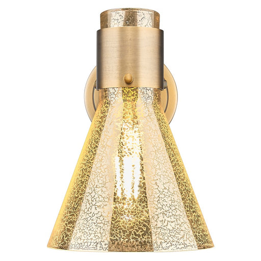 Innovations Lawton Cone 8" Wall Sconce, BB/Merc