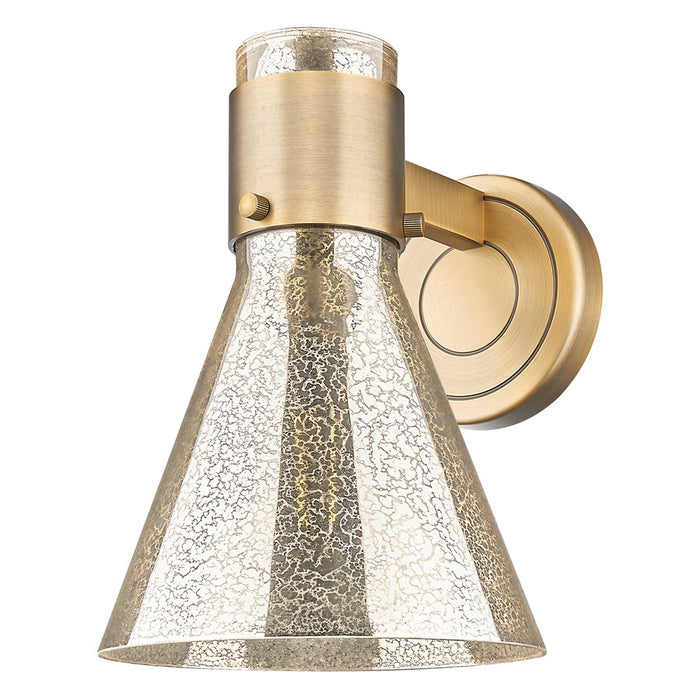 Innovations Lawton Cone 8" Wall Sconce, BB/Merc