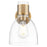 Innovations Lawton Bell 8" Wall Sconce, BB/Clear