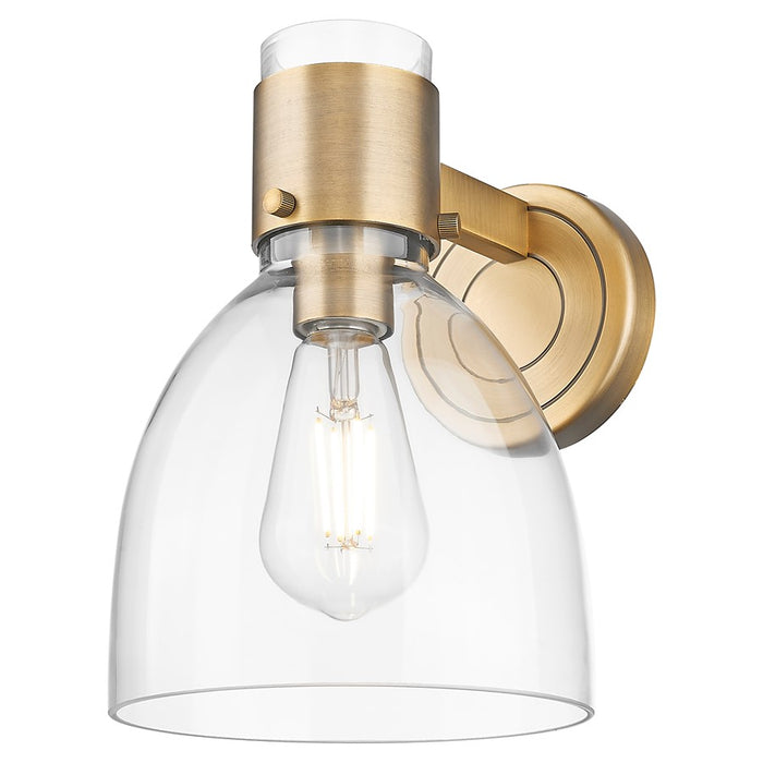 Innovations Lawton Bell 8" Wall Sconce, BB/Clear