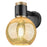 Innovations Lawton Sphere 8" Wall Sconce, Black/Mercury - 464-1W-BK-G464B-7ME