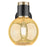 Innovations Lawton Sphere 8" Wall Sconce, Black/Mercury