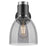 Innovations Lawton Bell 1Lt 8" Wall Sconce, Black/Smoke