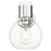Innovations Lawton Sphere 8" Wall Sconce, PN/Clear