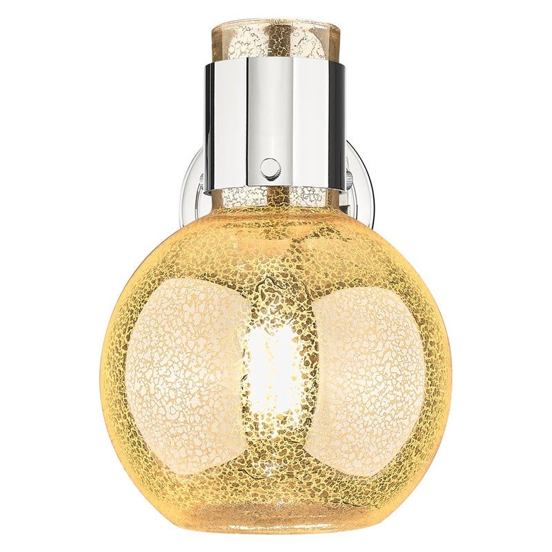 Innovations Lawton Sphere 8" Wall Sconce, PN/Merc