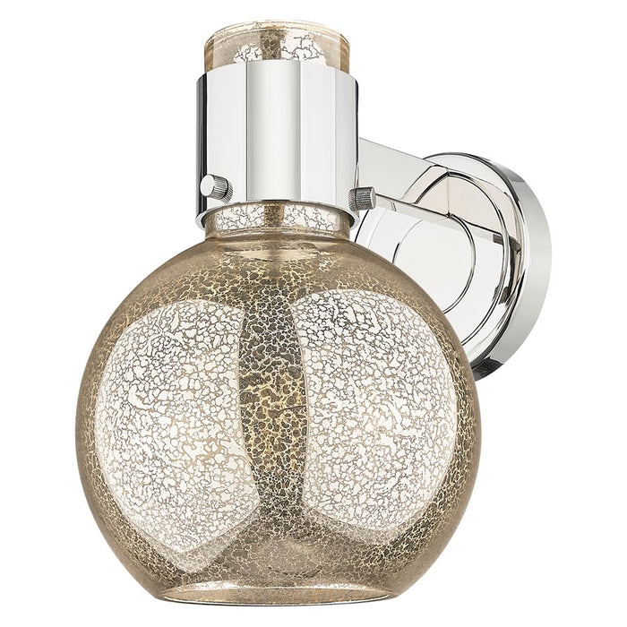 Innovations Lawton Sphere 8" Wall Sconce, PN/Merc