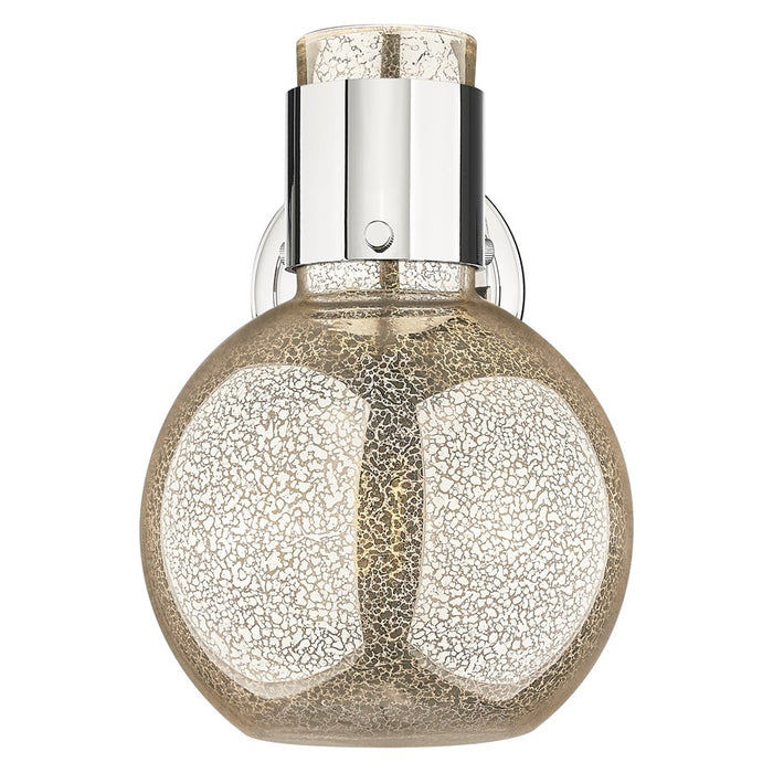 Innovations Lawton Sphere 8" Wall Sconce, PN/Merc