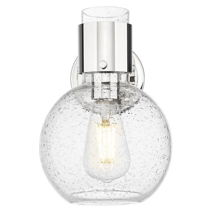 Innovations Lawton Sphere 8" Wall Sconce, PN/Seedy