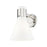 Innovations Lawton Cone 1Lt 8" Sconce, PN/Gloss White - 464-1W-PN-G464C-7GW