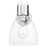 Innovations Lawton Bell 8" Wall Sconce, PN/Clear