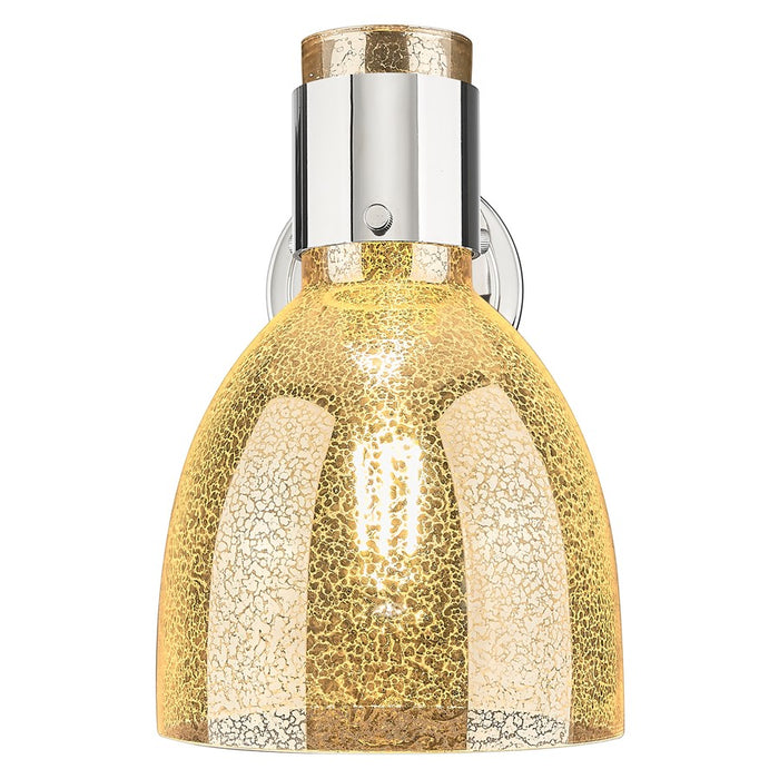 Innovations Lawton Bell 8" Wall Sconce, PN/Merc