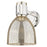 Innovations Lawton Bell 8" Wall Sconce, PN/Merc