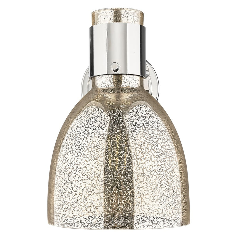 Innovations Lawton Bell 8" Wall Sconce, PN/Merc