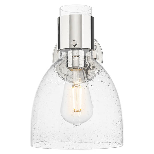 Innovations Lawton Bell 8" Wall Sconce, PN/Seedy