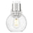 Innovations Lawton Sphere 8" Wall Sconce, SN/Seedy