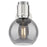 Innovations Lawton Sphere 8" Wall Sconce, SN/Smoke