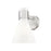 Innovations Lawton Cone 1Lt 8" Sconce, SN/Gloss White - 464-1W-SN-G464C-7GW
