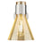 Innovations Lawton Cone 8" Wall Sconce, SN/Merc