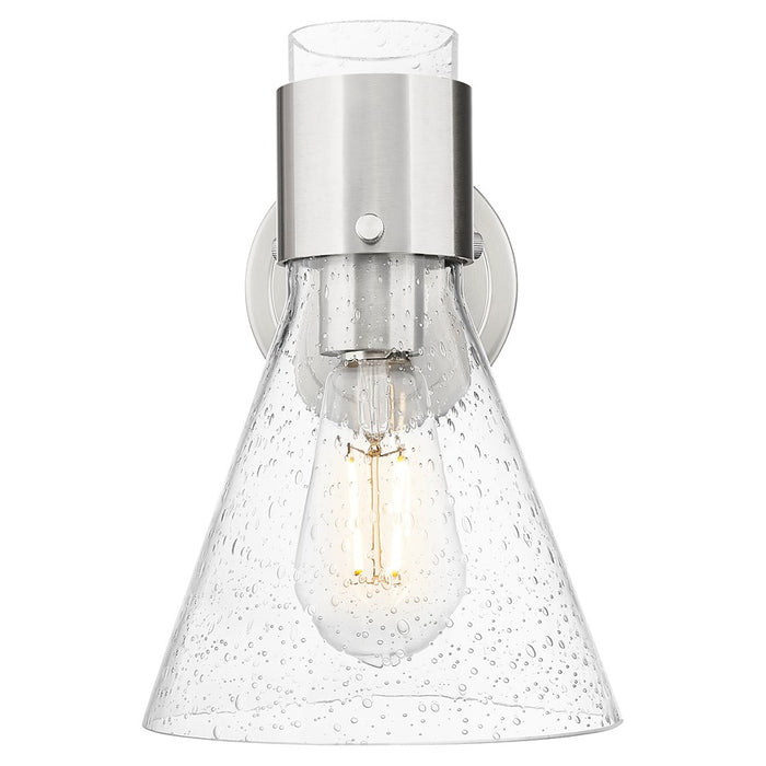 Innovations Lawton Cone 8" Wall Sconce, SN/Seedy