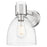 Innovations Lawton Bell 8" Wall Sconce, Satin Nickel/Clear - 464-1W-SN-G464D-7CL