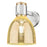 Innovations Lawton Bell 8" Wall Sconce, SN/Merc - 464-1W-SN-G464D-7ME