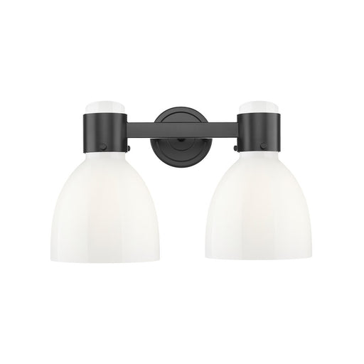 Innovations Lawton Bell 2Lt 16" Bath, Black/Gloss White