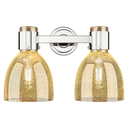 Innovations Lawton Bell 2Lt 16" Bath, PN/Merc - 464-2W-PN-G464D-7ME