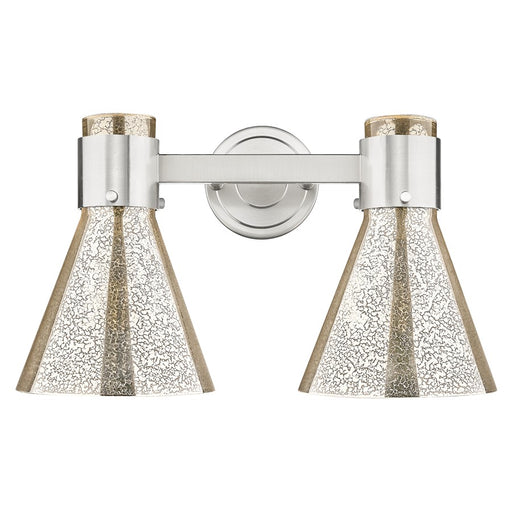 Innovations Lawton Cone 2Lt 16" Bath, Satin Nickel/Mercury