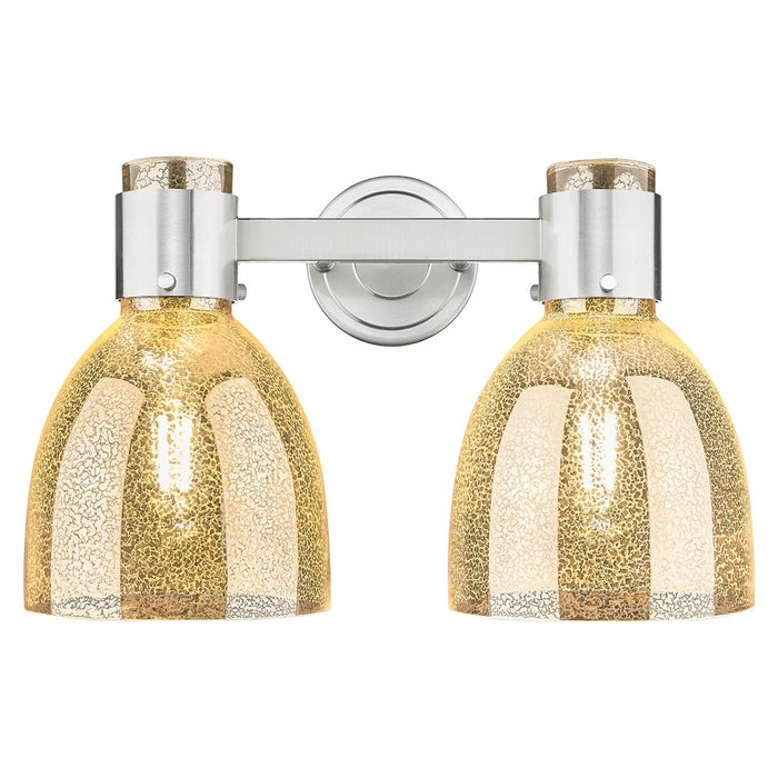 Innovations Lawton Bell 2Lt 16" Bath, Satin Nickel/Mercury