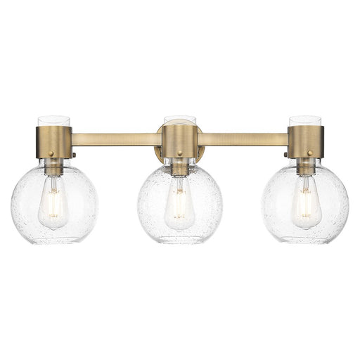 Innovations Lawton Sphere 3Lt 24" Bath, BB/Seedy - 464-3W-BB-G464B-7SDY