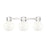 Innovations Lawton Sphere 3Lt 24" Bath, PN/Gloss White - 464-3W-PN-G464B-7GW