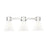 Innovations Lawton Cone 3Lt 24" Bath, PN/Gloss White - 464-3W-PN-G464C-7GW