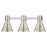 Innovations Lawton Cone 3Lt 24" Bath, Satin Nickel/Mercury