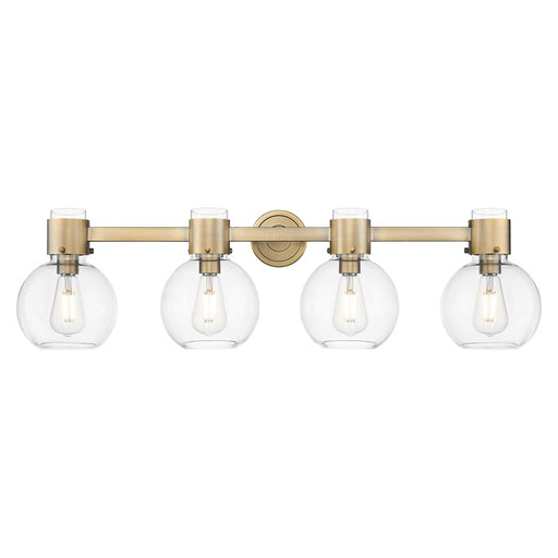 Innovations Lawton Sphere 4Lt 34" Bath, BB/Clear - 464-4W-BB-G464B-7CL